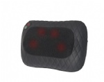 Heated shiatsu massage pillow